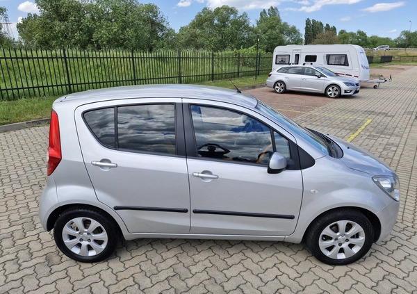 Opel Agila cena 17600 przebieg: 55500, rok produkcji 2010 z Świdnica małe 407